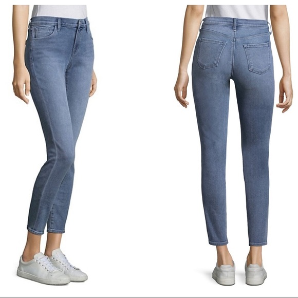J Brand Mid-Rise Straight Leg Jeans in Utopia Wash - Picture 2 of 8